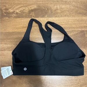 lululemon athletica Black Racerback Sports Bra